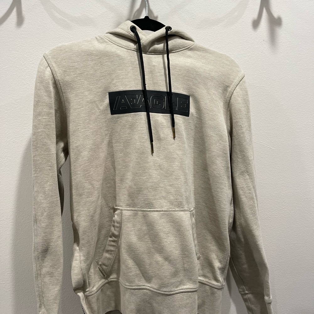 Mens XS American Eagle Tan Hoodie